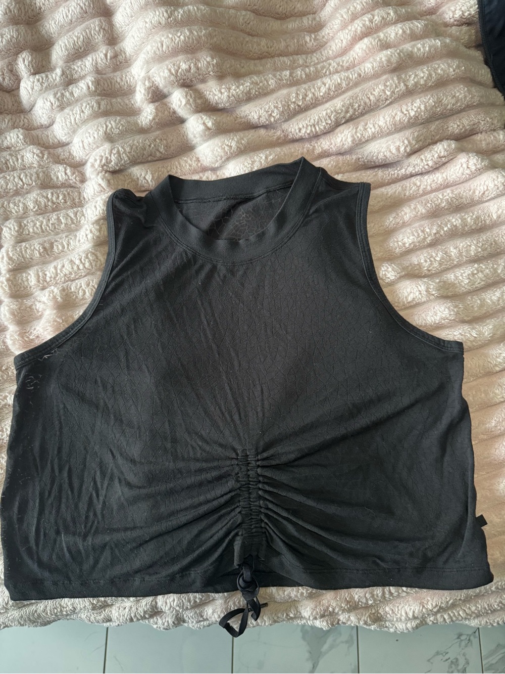 Lululemon Geometric Cropped Tank